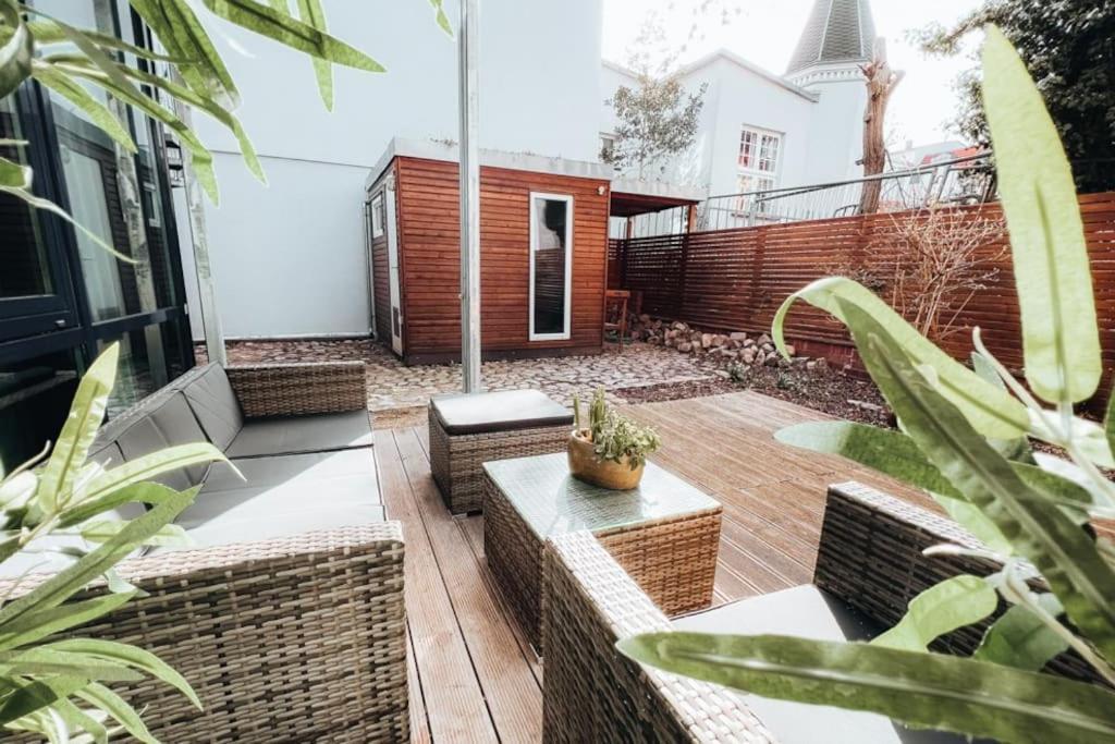 רוסטוק Lieblingsapartment No.10 Mit 2 Schlafzimmern Und Eigener Terrasse מראה חיצוני תמונה